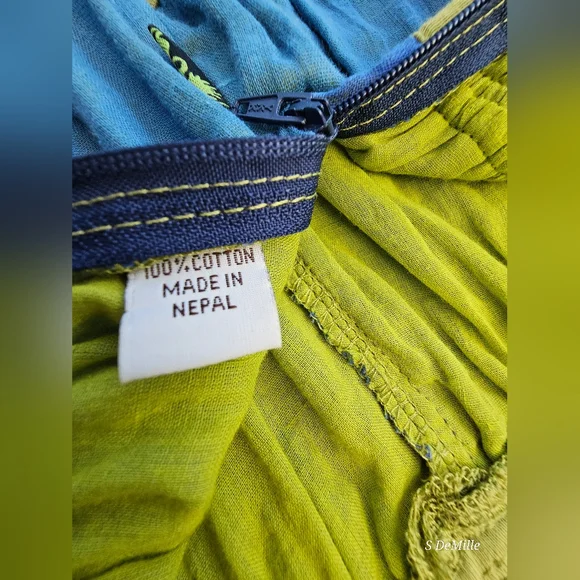 100% Cotton Shanti Brand Skirt Size Small - Picture 5 of 10